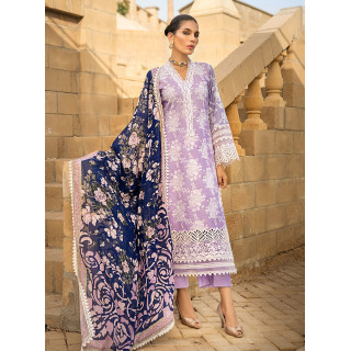 Zainab Chottani Luxury Lawn Unstitched Collection-2023-1B